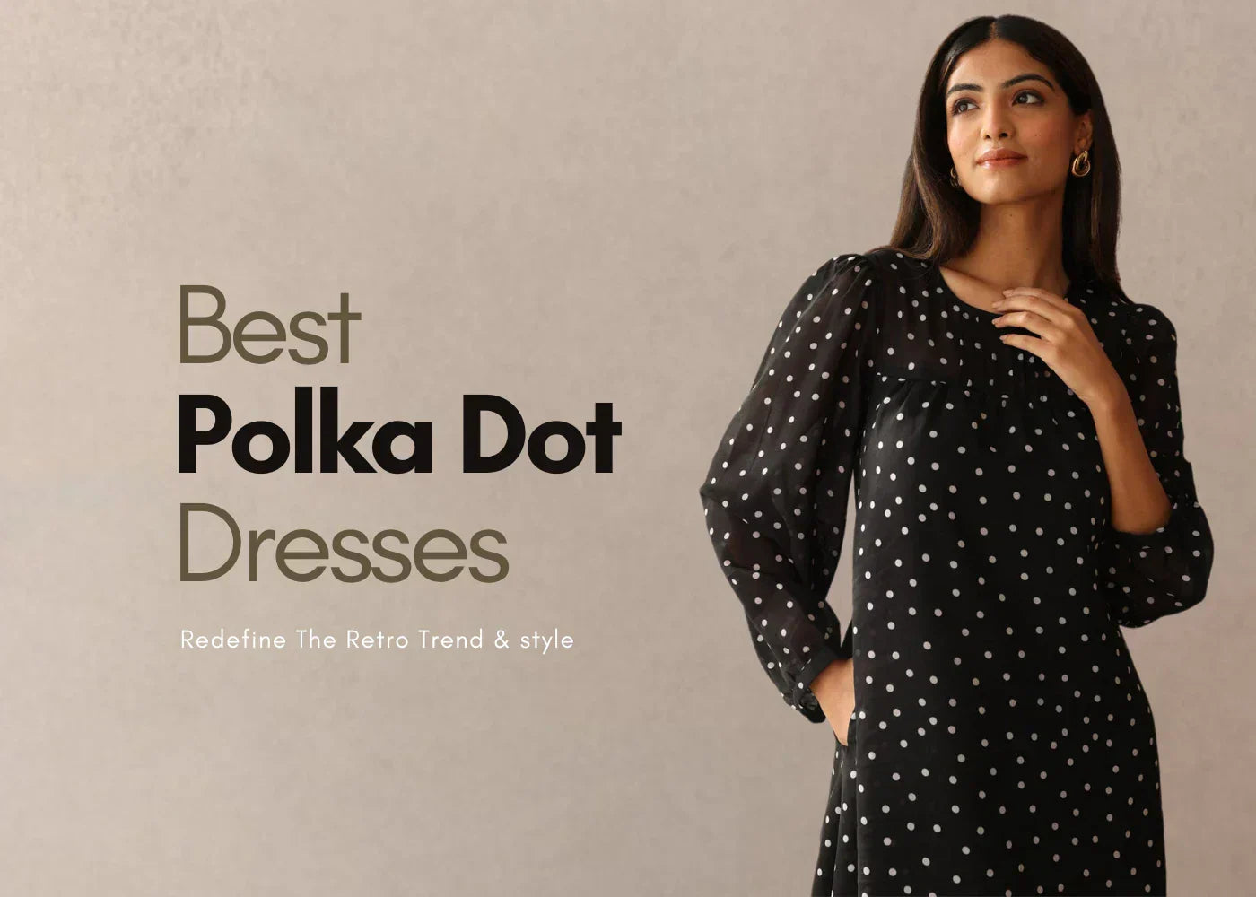 Best Polka Dot Dress - Polago Clothing