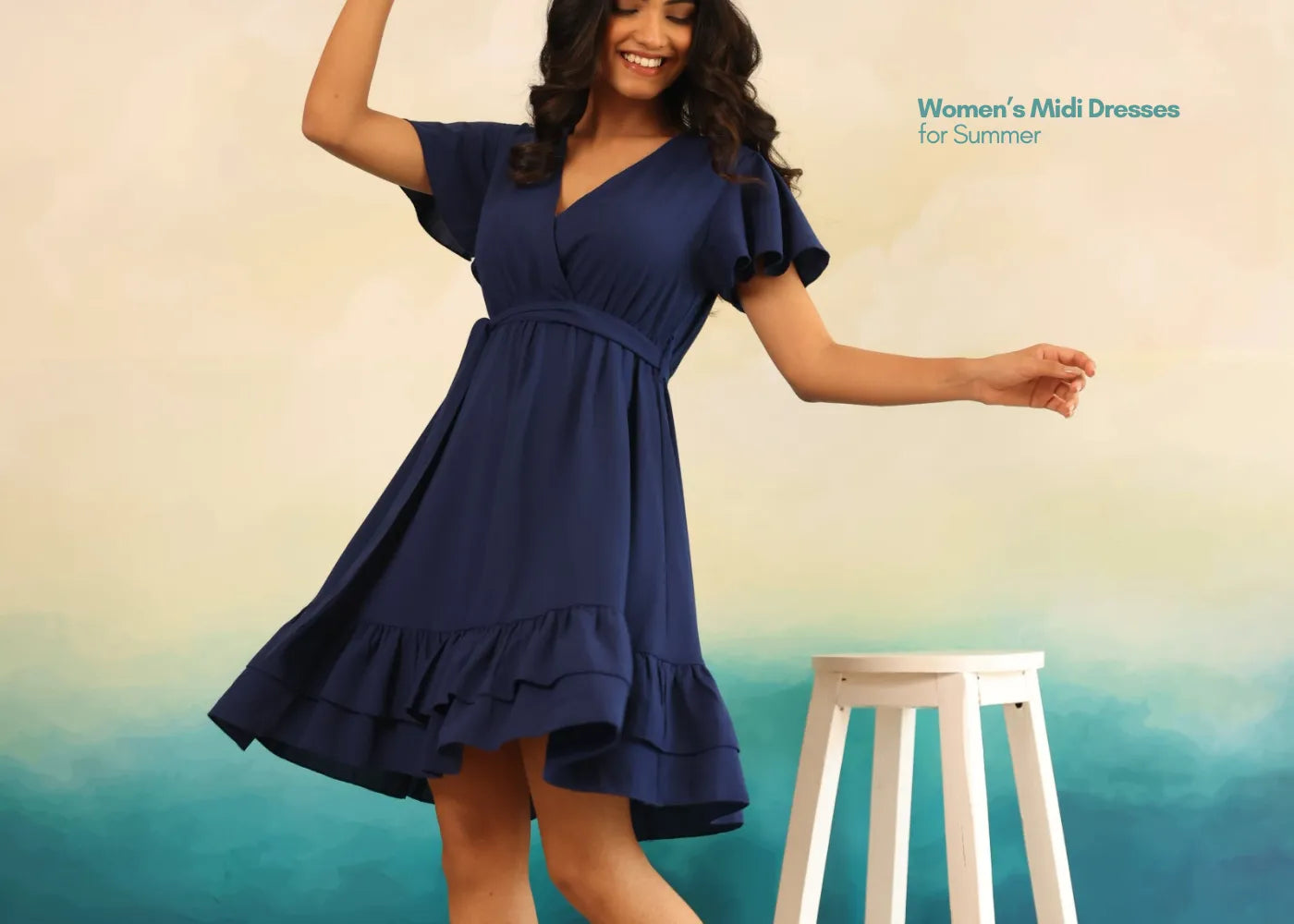 Women's Midi Dresses for Summer: Polago Clothing