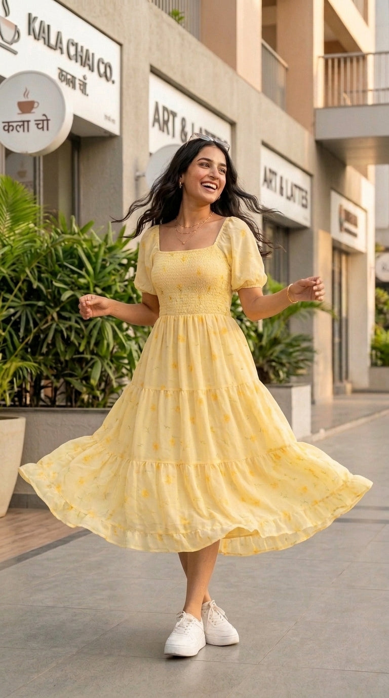 butter yellow dresses MINIMAL MAXI Labor Day 2026 80 100% Polyester Hand Wash Lavetir Sheath/Column One-Shoulder Ankle-Length Style Number:21437R