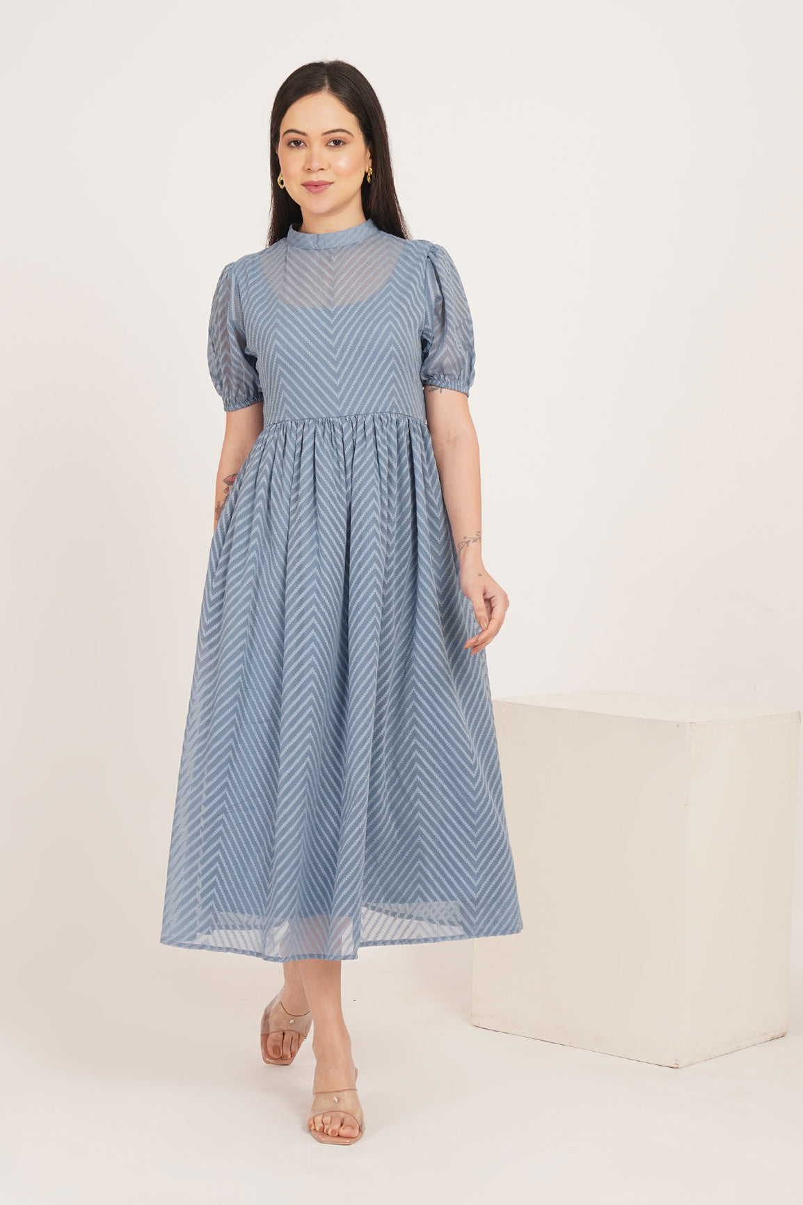 MISTY BLUE MAXI