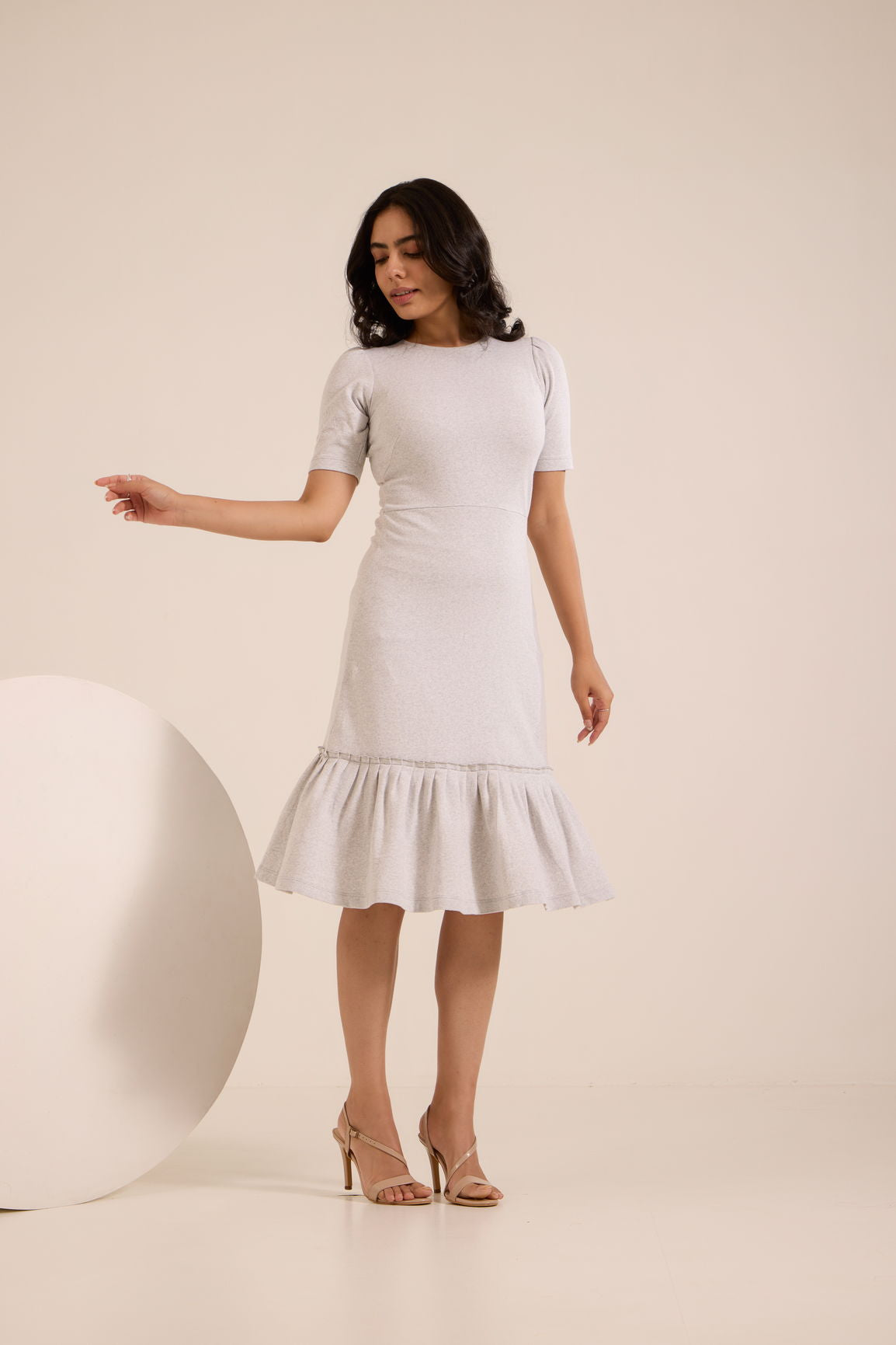 MELANGE WINTER DRESS