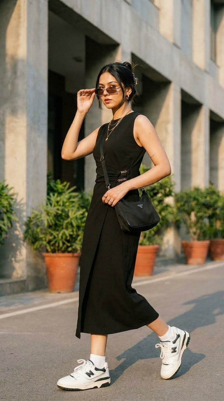 THE ESSENTIAL BLACK CINCH MAXI