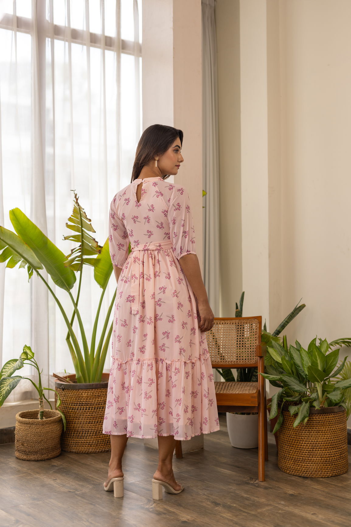 PASTEL BELTED MAXI