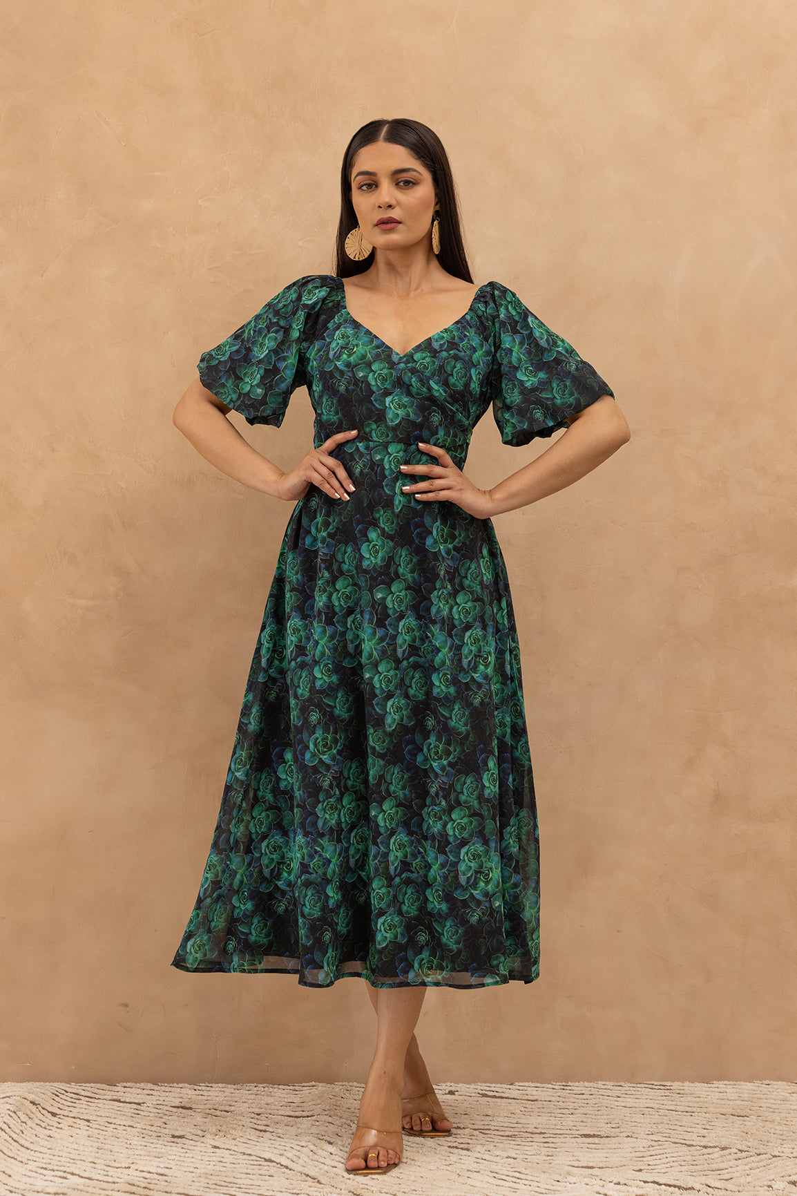 GREEN & BLACK MAXI