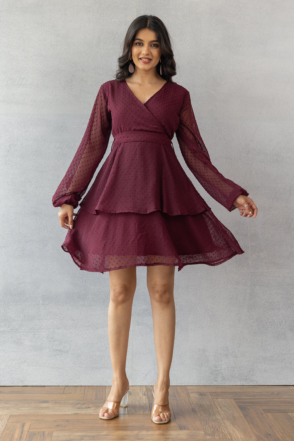 knee length dresses for ladies Sofia Classy Midi Dress – House of Fleur