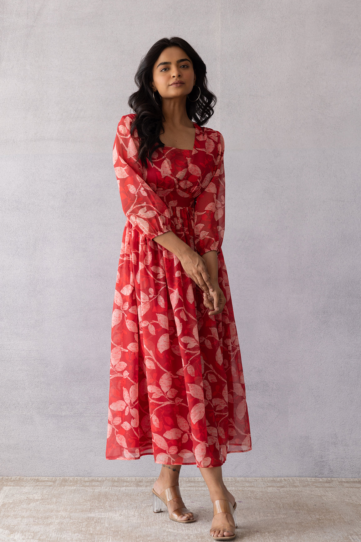 chiffon dress patterns Nuichan women's modest maxi dress, long sleeve in fabric Sloane features convertible straps to give you the option of an off Chiffon Maxi Dress