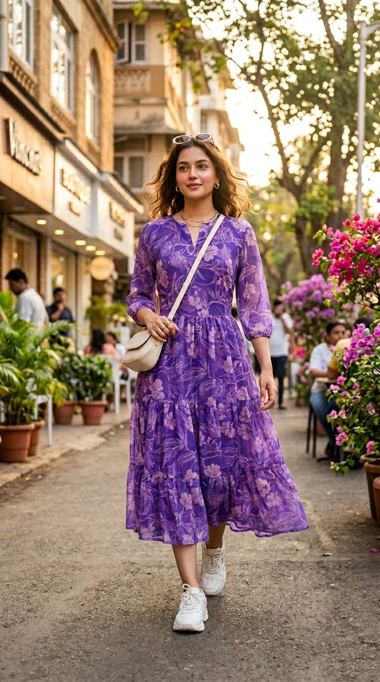 VIOLET BLOOM MAXI