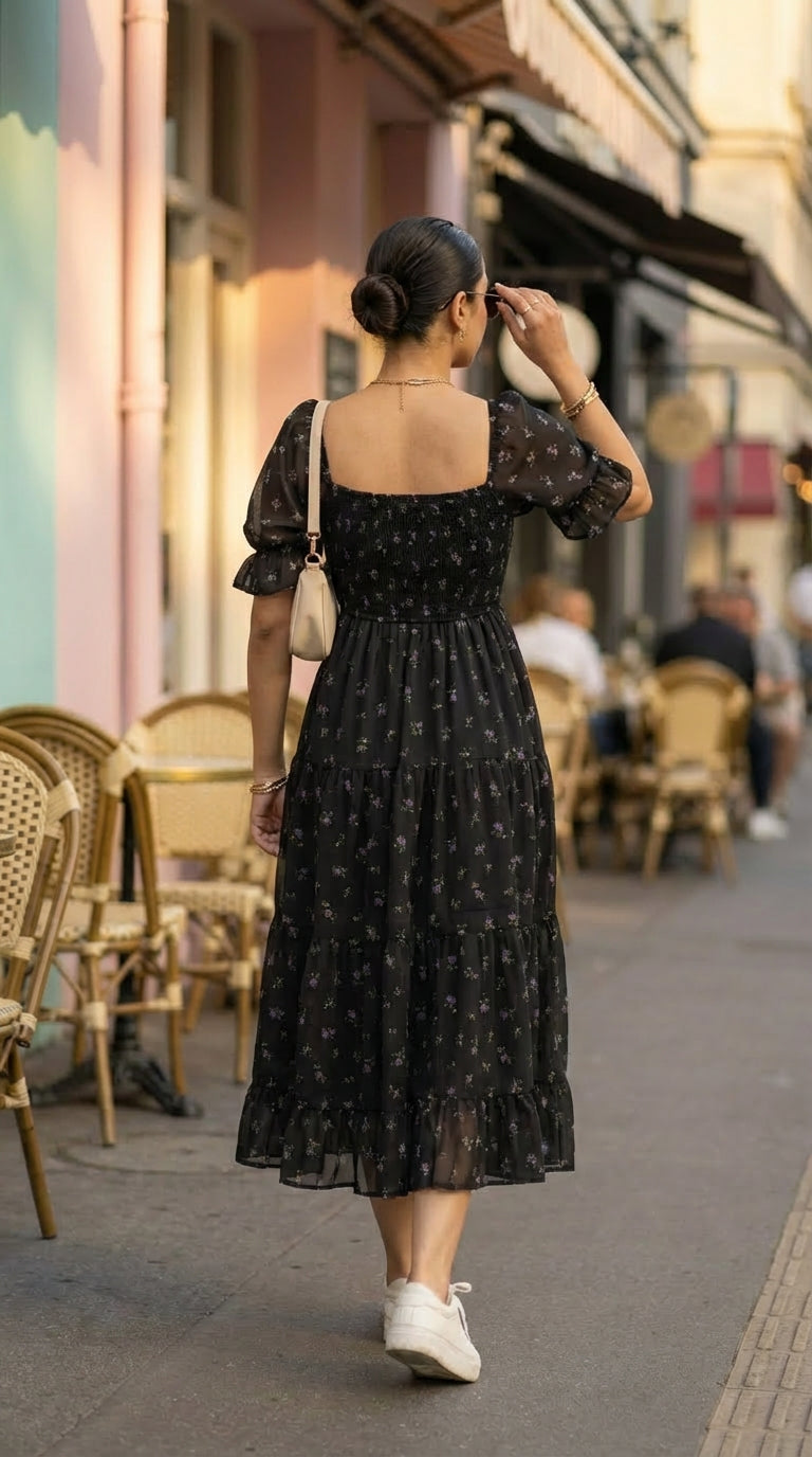 BLACK MINIMAL MAXI