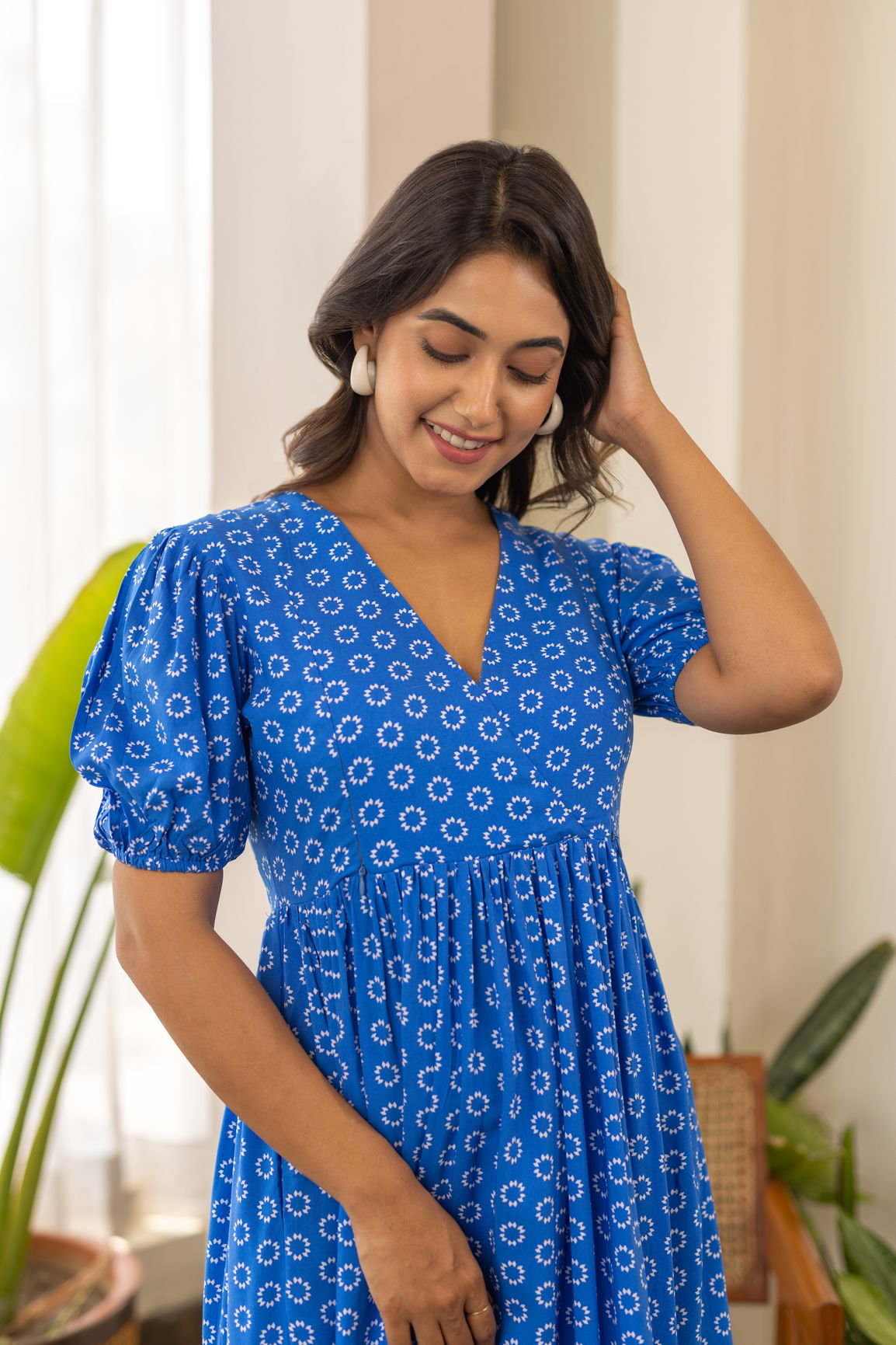 Butta Nursing Maxi Dress – Traditional Prints with a Modern Fit