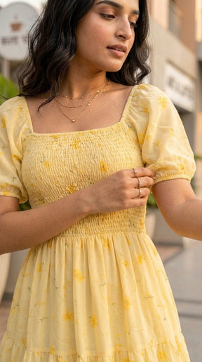 BUTTER YELLOW MINIMAL MAXI