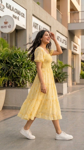 BUTTER YELLOW MINIMAL MAXI