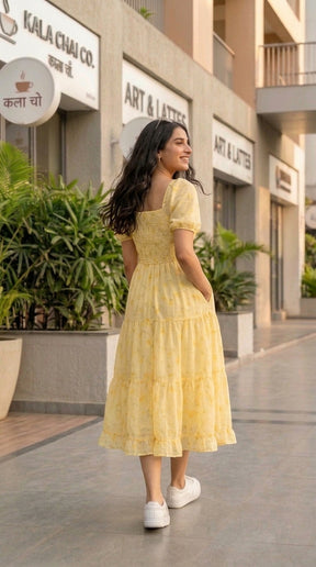 BUTTER YELLOW MINIMAL MAXI