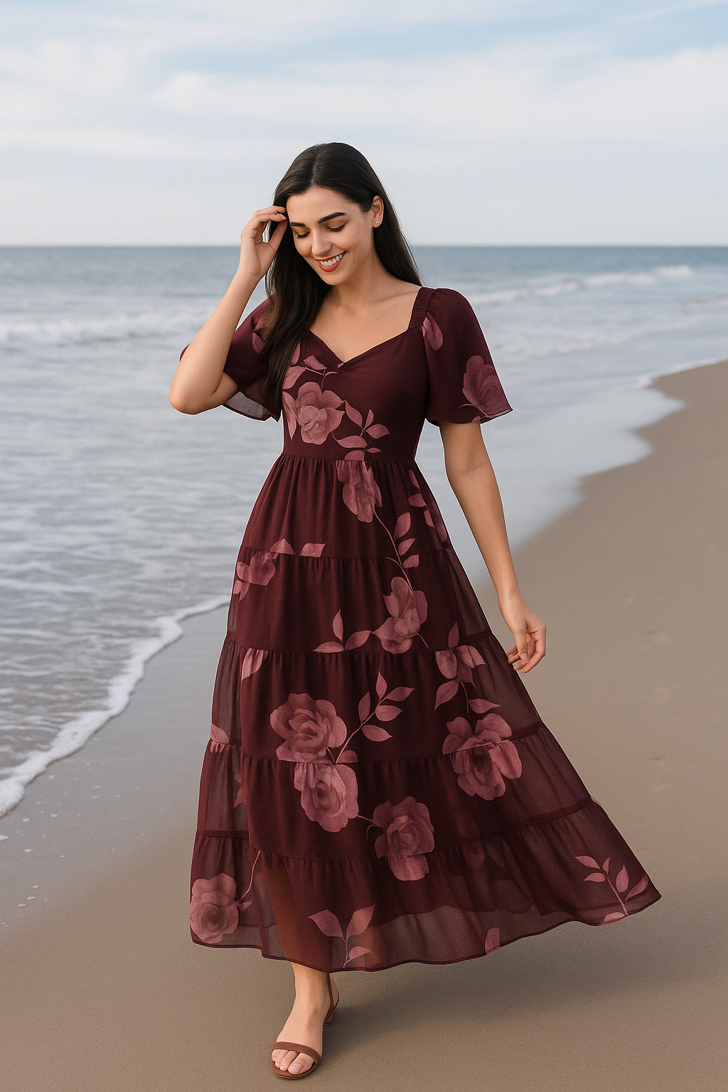 ROYAL FLORAL MAXI