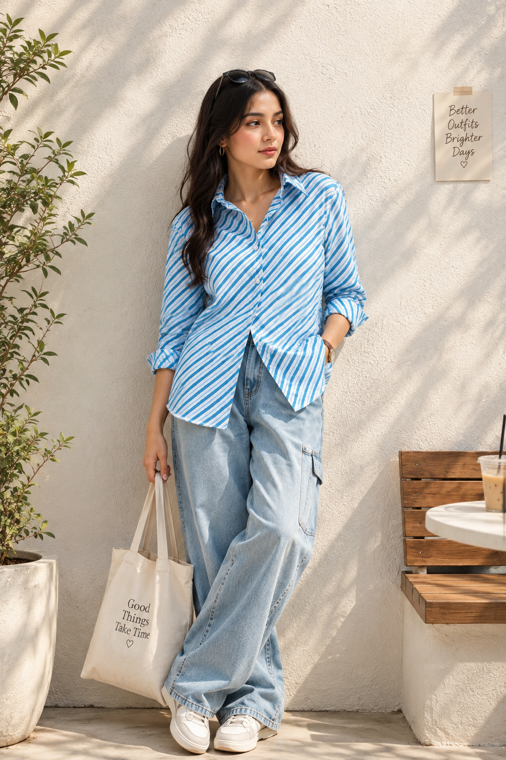 STRIPED COTTON SHIRT