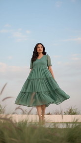 PERSIAN SMOCKED MAXI