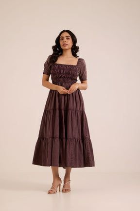 EXPRESSO COTTON DENIM MAXI