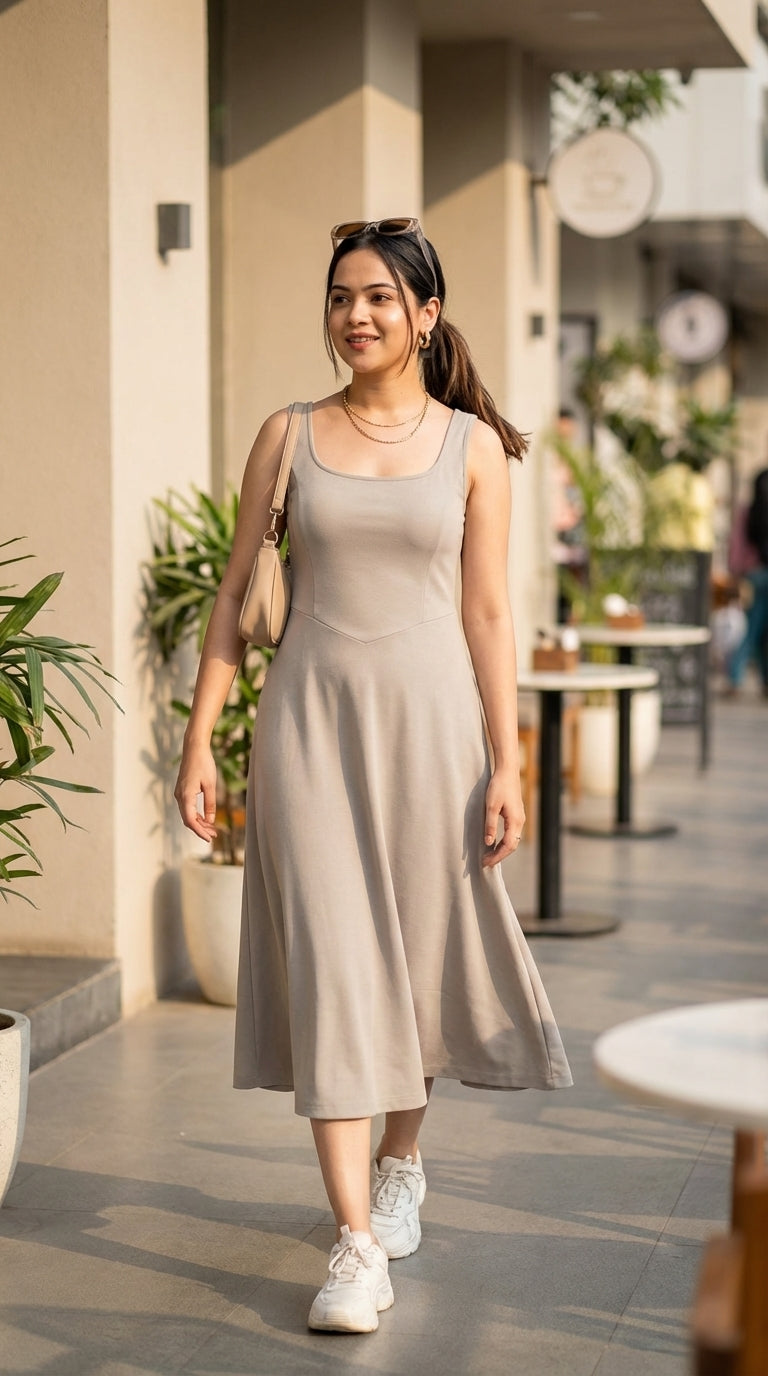 ASH CORSET MAXI DRESS