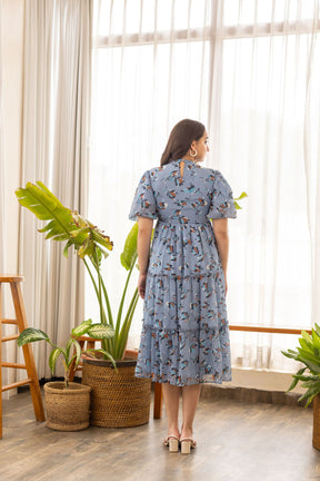 FLORAL NURSING MAXI