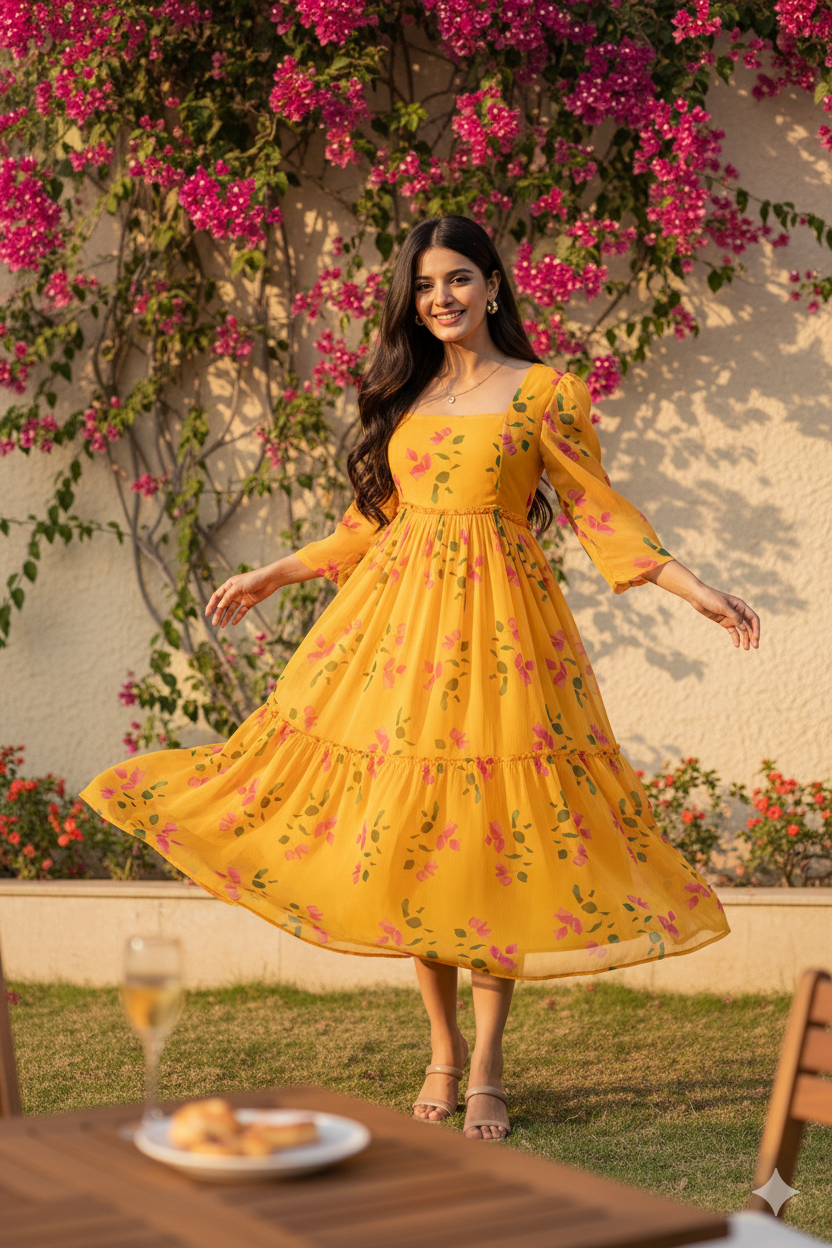 MARIGOLD MAXI DRESS