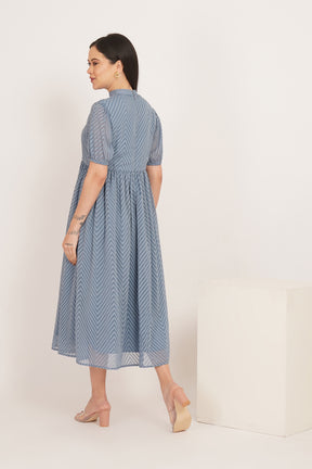 MISTY BLUE MAXI