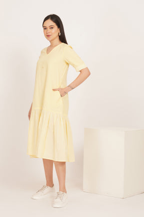 SUNSHINE SEERSUCKER MAXI