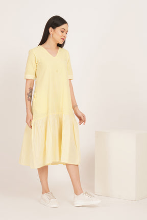 SUNSHINE SEERSUCKER MAXI
