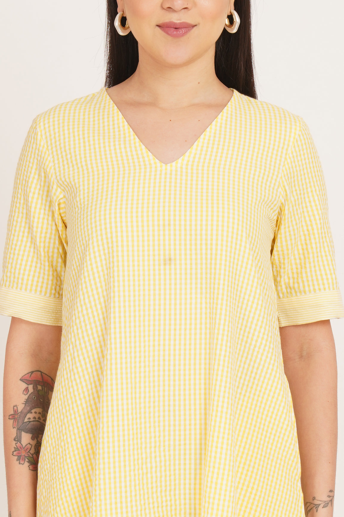 SUNSHINE SEERSUCKER MAXI