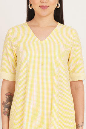 SUNSHINE SEERSUCKER MAXI