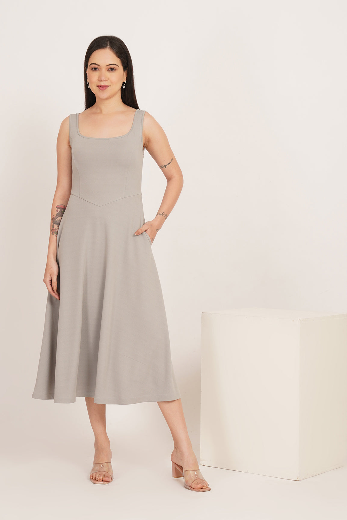 ASH CORSET MAXI DRESS