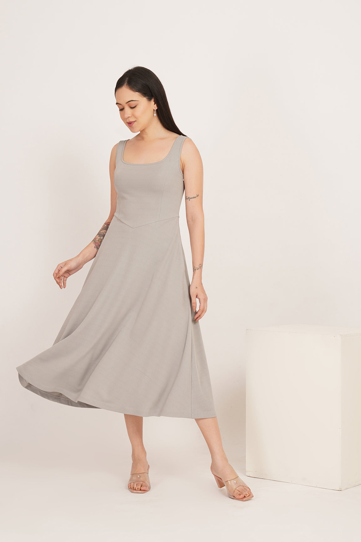 ASH CORSET MAXI DRESS
