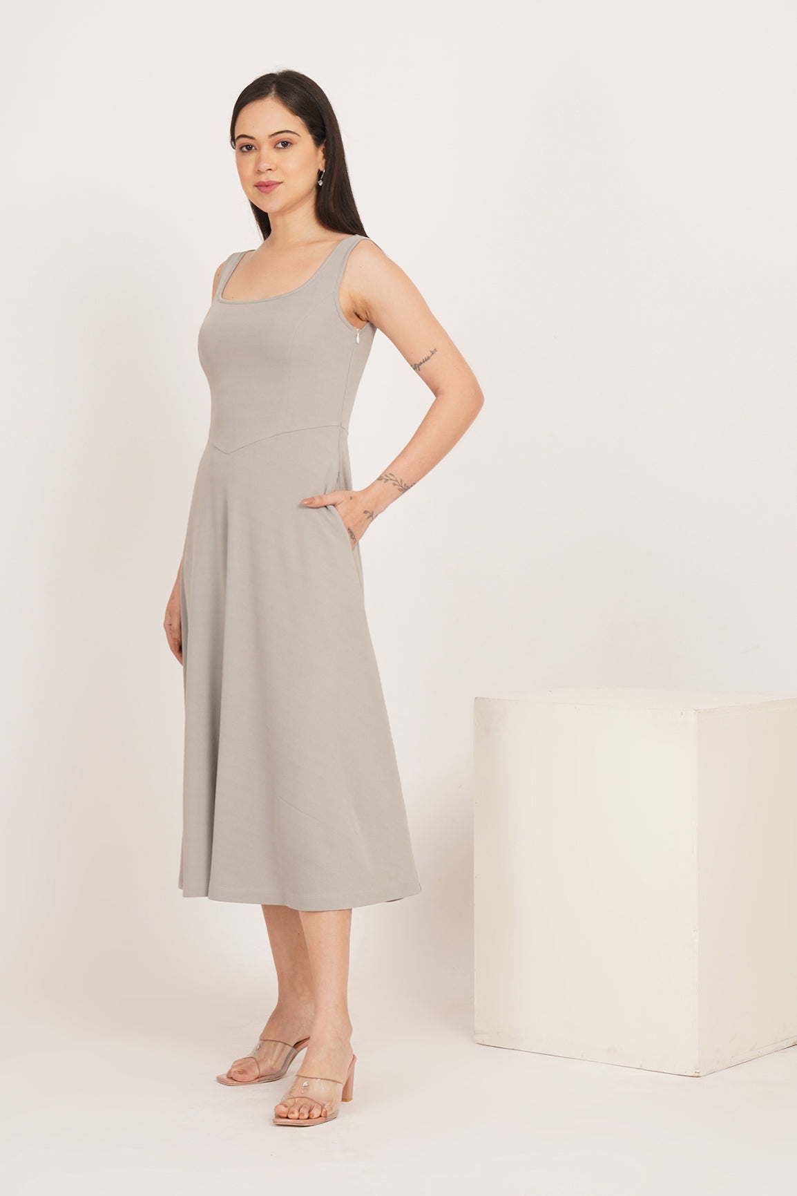 ASH CORSET MAXI DRESS