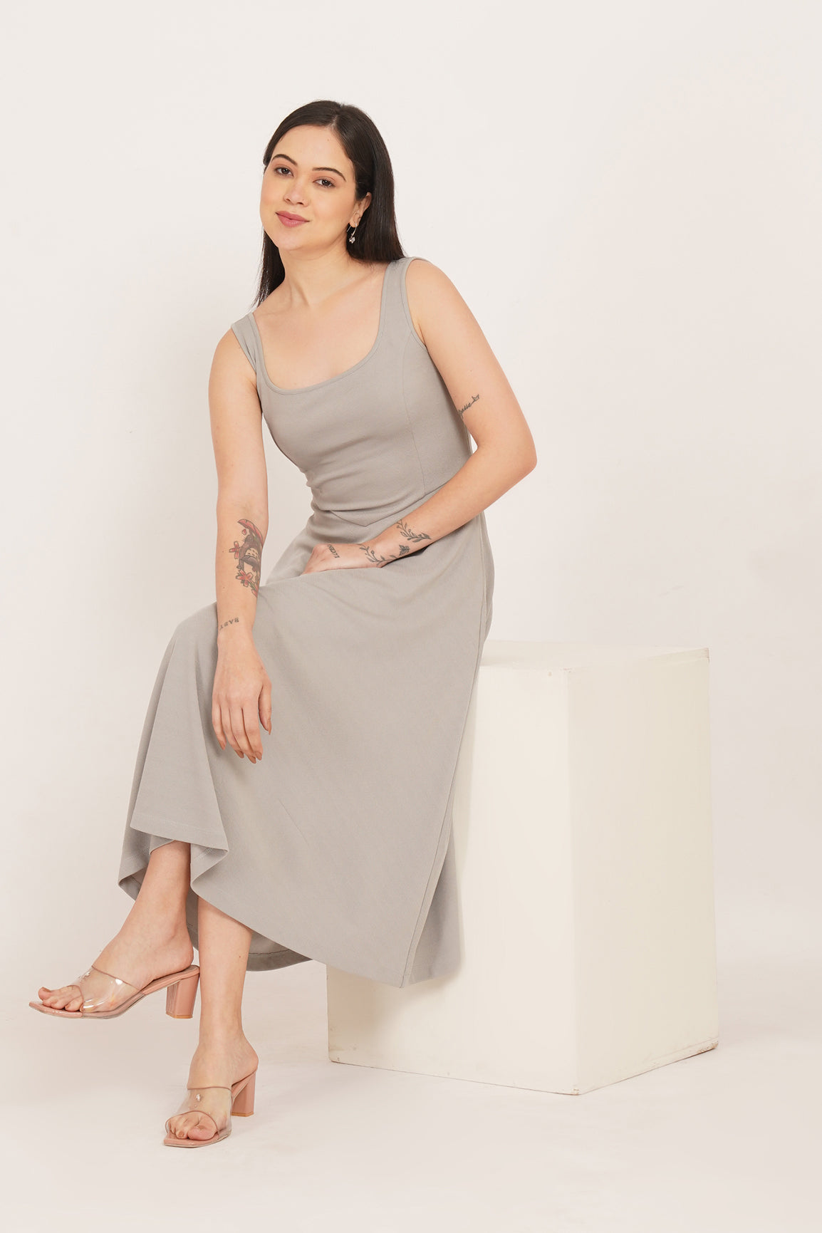ASH CORSET MAXI DRESS