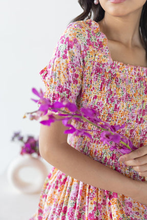 MULTI FLORAL MAXI