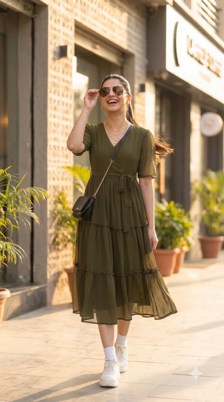 OLIVE MEADOW MAXI
