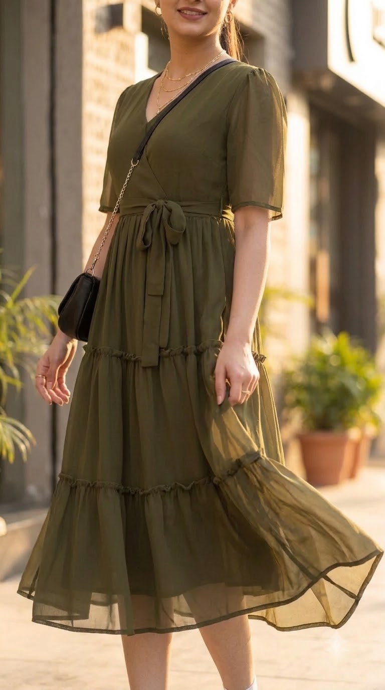 OLIVE MEADOW MAXI