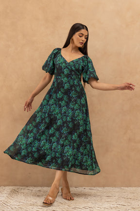 GREEN & BLACK MAXI
