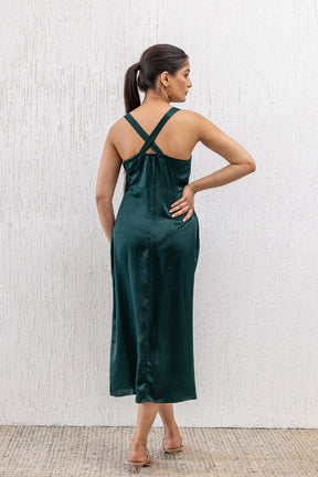 EMERALD GREEN BODYCON DRESS