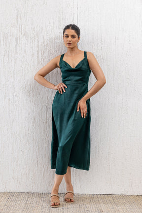 EMERALD GREEN BODYCON DRESS