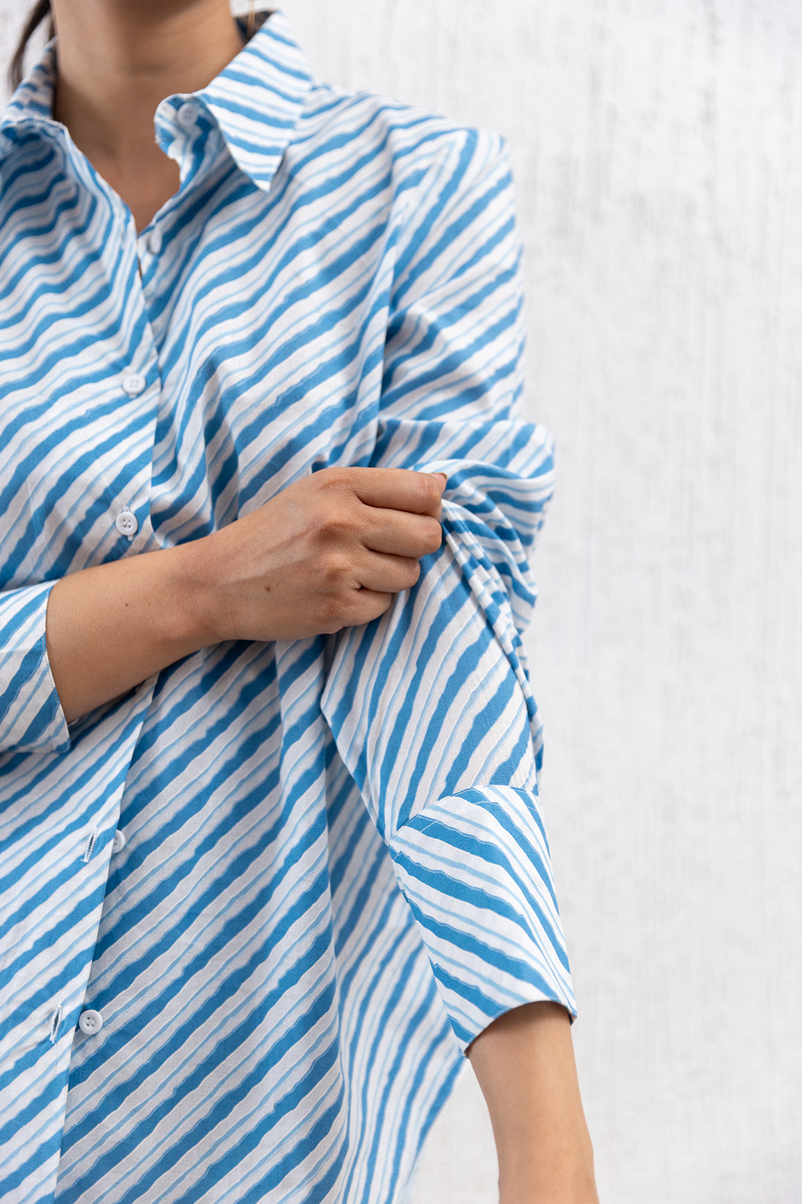 STRIPED COTTON SHIRT