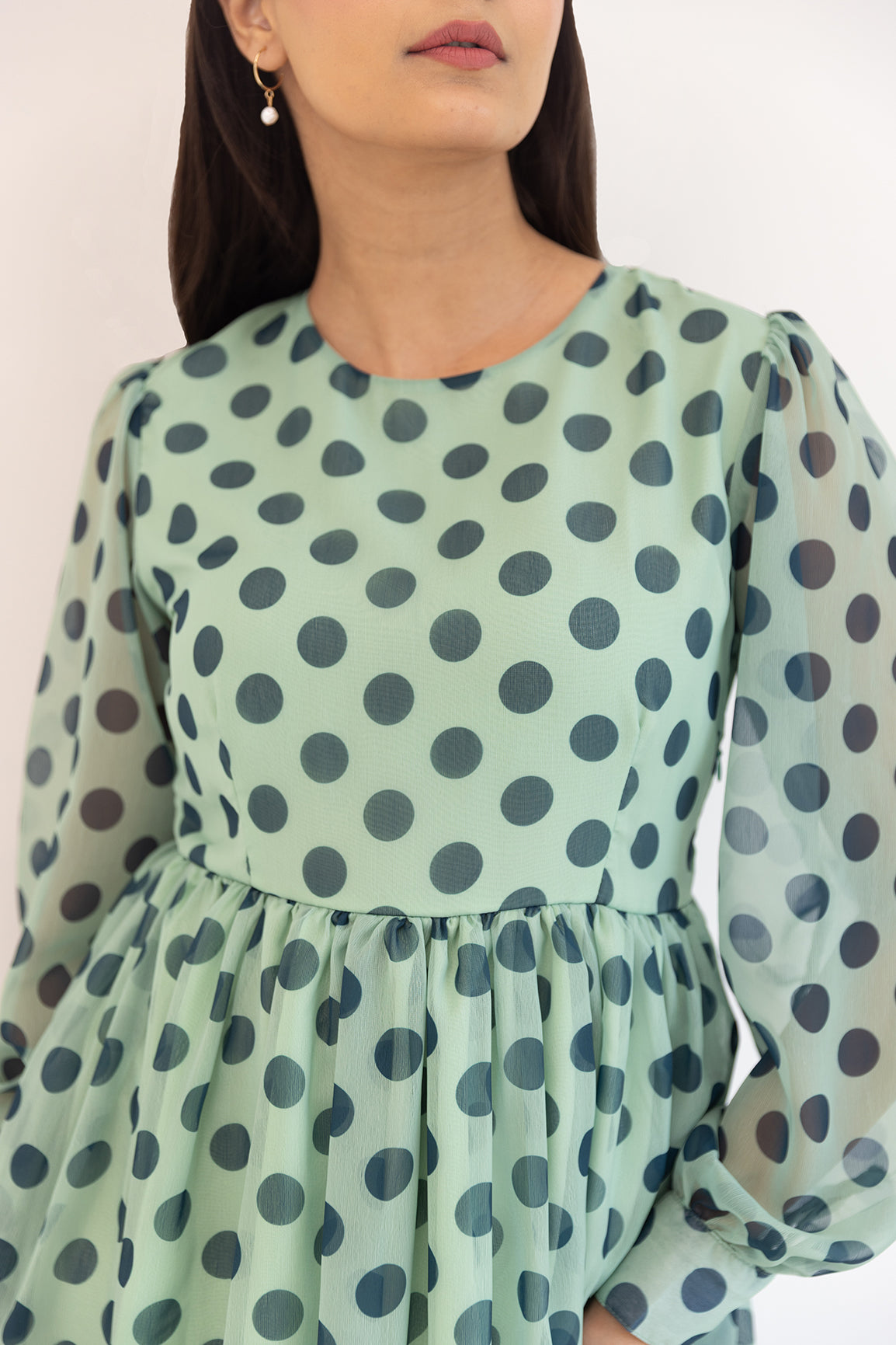 GREEN POLKA MAXI GREEN POLKA MAXI