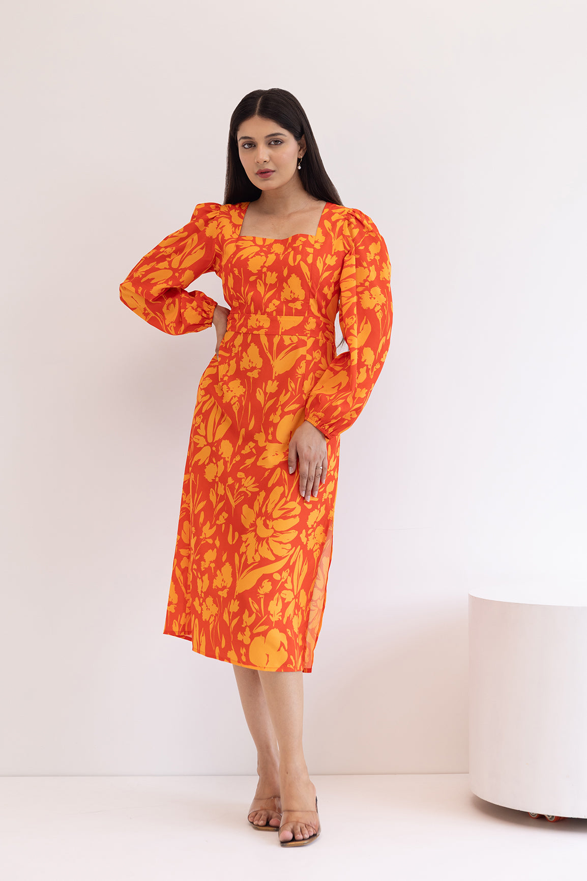 MARIGOLD MUSE PRINTED DRESS
