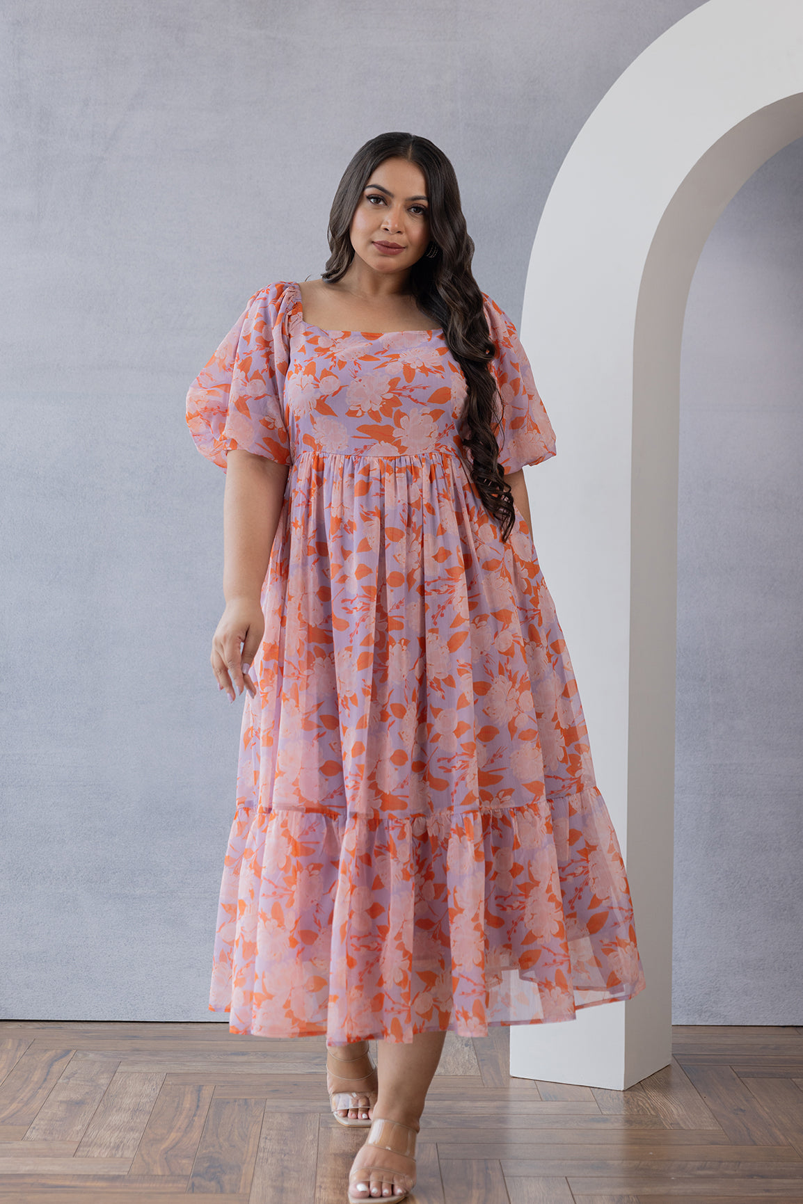 Pastel Maxi Dress - Polago Plus Soft Hues & Effortless Elegance Pastel Maxi Dress - Polago Plus Soft Hues & Effortless Elegance