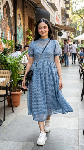 MISTY BLUE MAXI