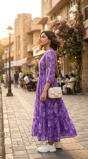 VIOLET BLOOM MAXI