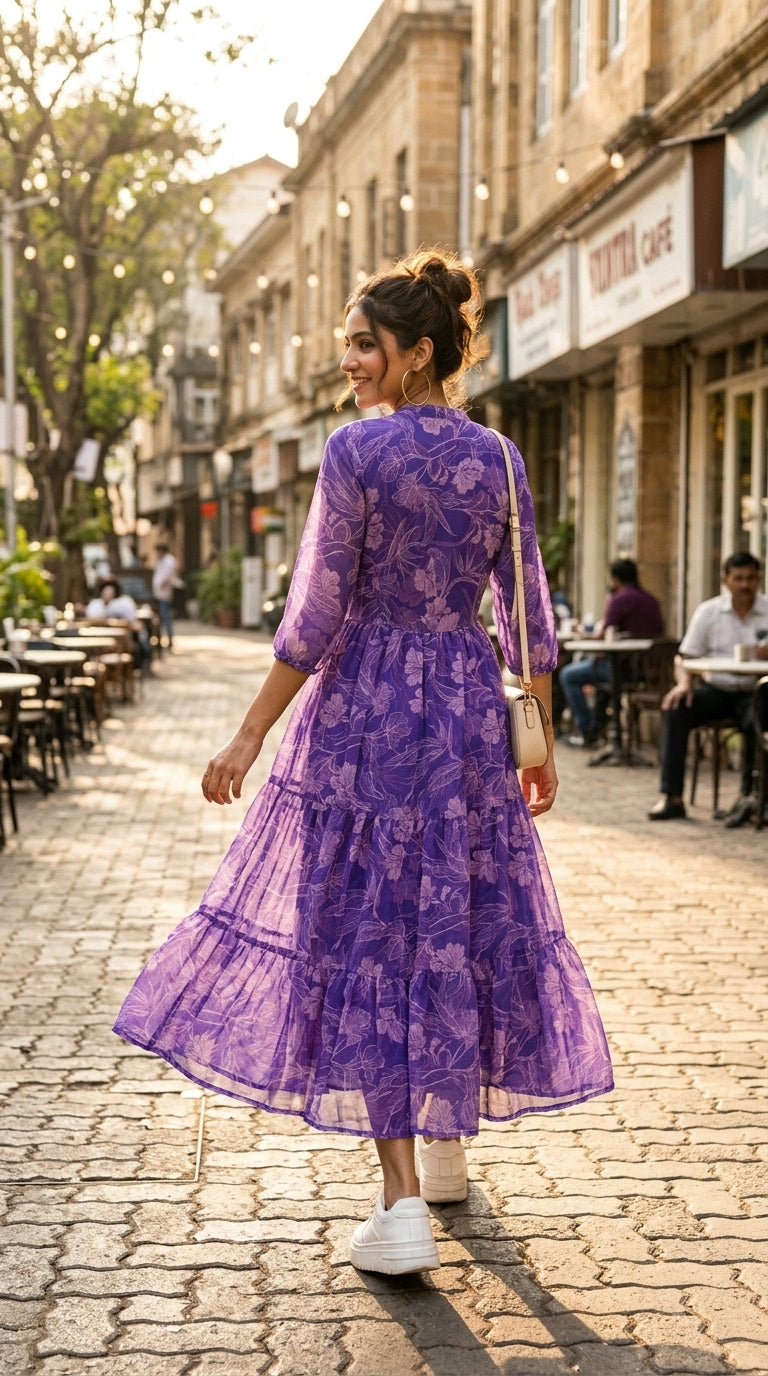VIOLET BLOOM MAXI