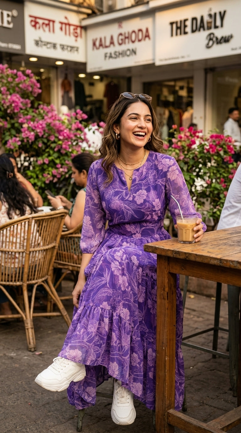 VIOLET BLOOM MAXI
