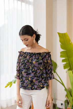 MULTI FLORAL TOP