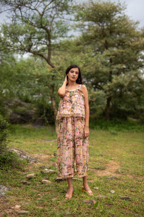 STRAP CHIFFON CO-ORD SET