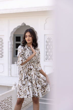 WHITE COTTON MIDI