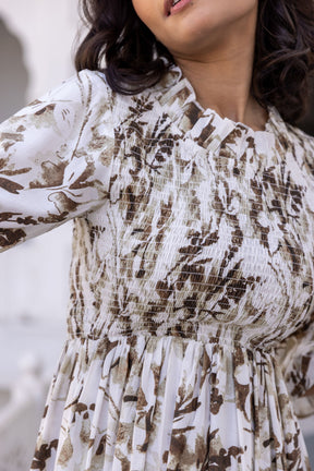WHITE COTTON MIDI
